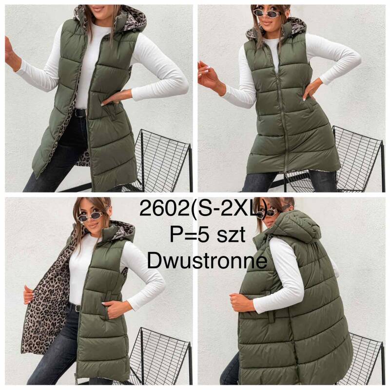 Kamizelka damkie Roz S-2XL, 1 Kolor Paczka 5 szt